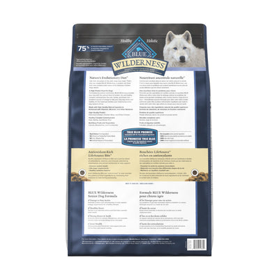 Blue Buffalo Wilderness Senior Dog Food - Image 3 - Blue Buffalo - PetMax Canada