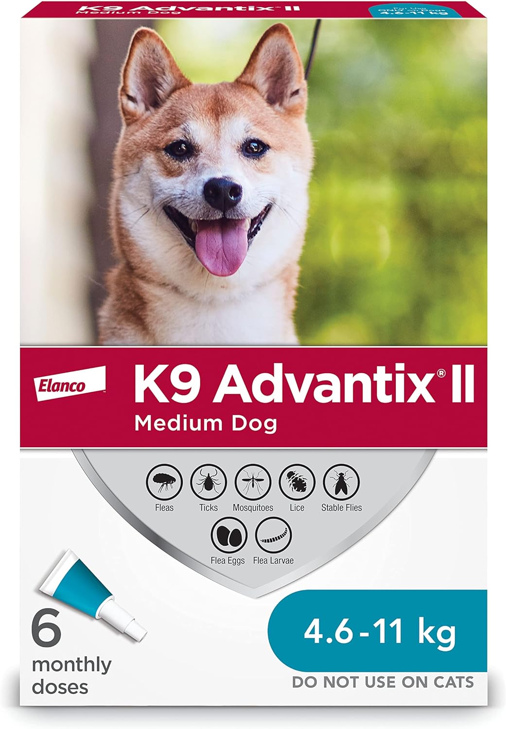 K9 Advantix II Chiens Moyens 