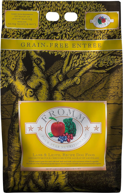 Fromm Four Star Canine Lamb & Lentil Dog Food Recipe