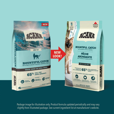 Acana Premium Cat Food Bountiful Catch Recipe - 1.8 Kg - Cat Food - Acana - PetMax Canada
