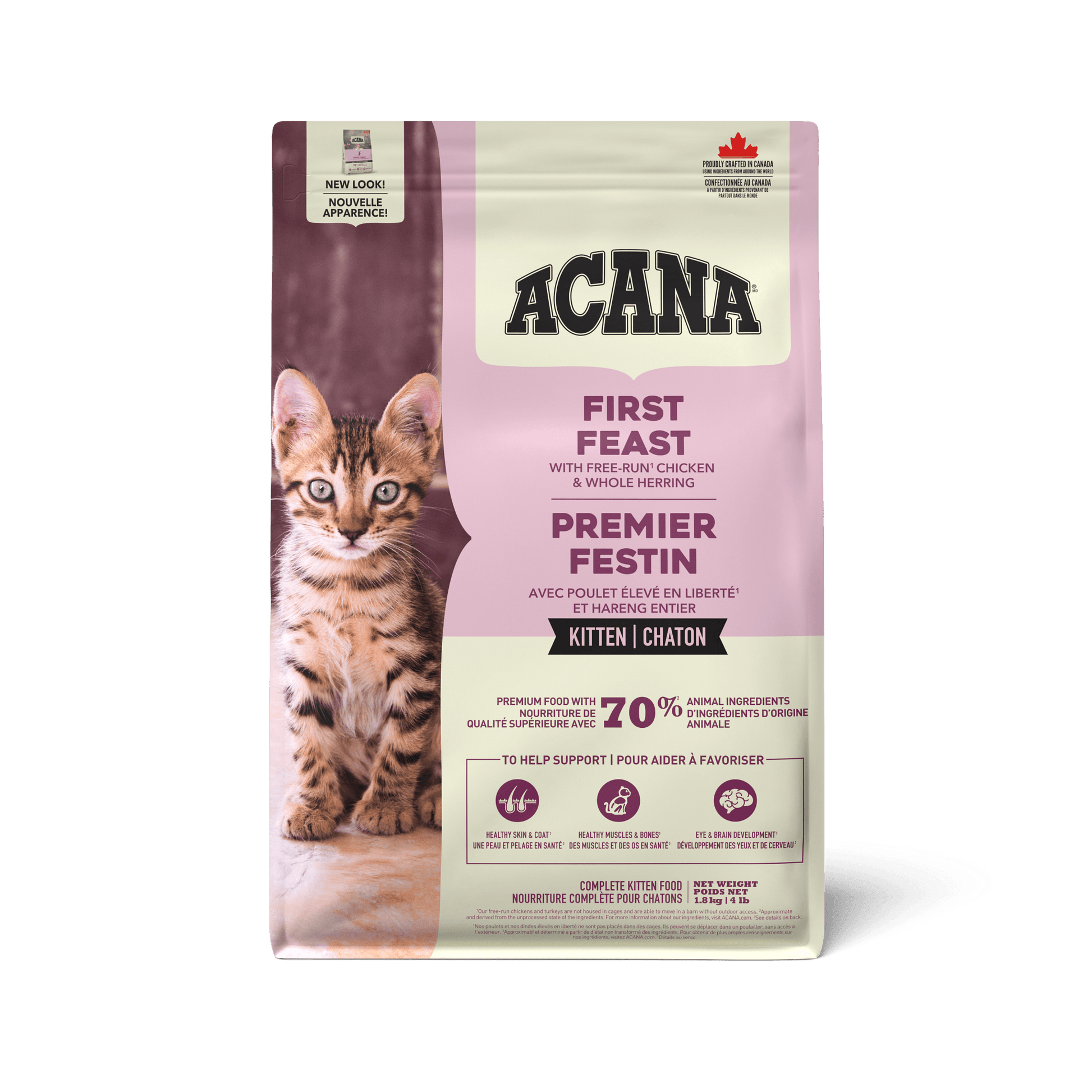 Premium deals kitten food