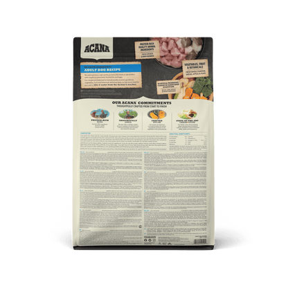 Acana Adult Dry Dog Food Recipe - 2 Kg - Dog Food - Acana - PetMax Canada