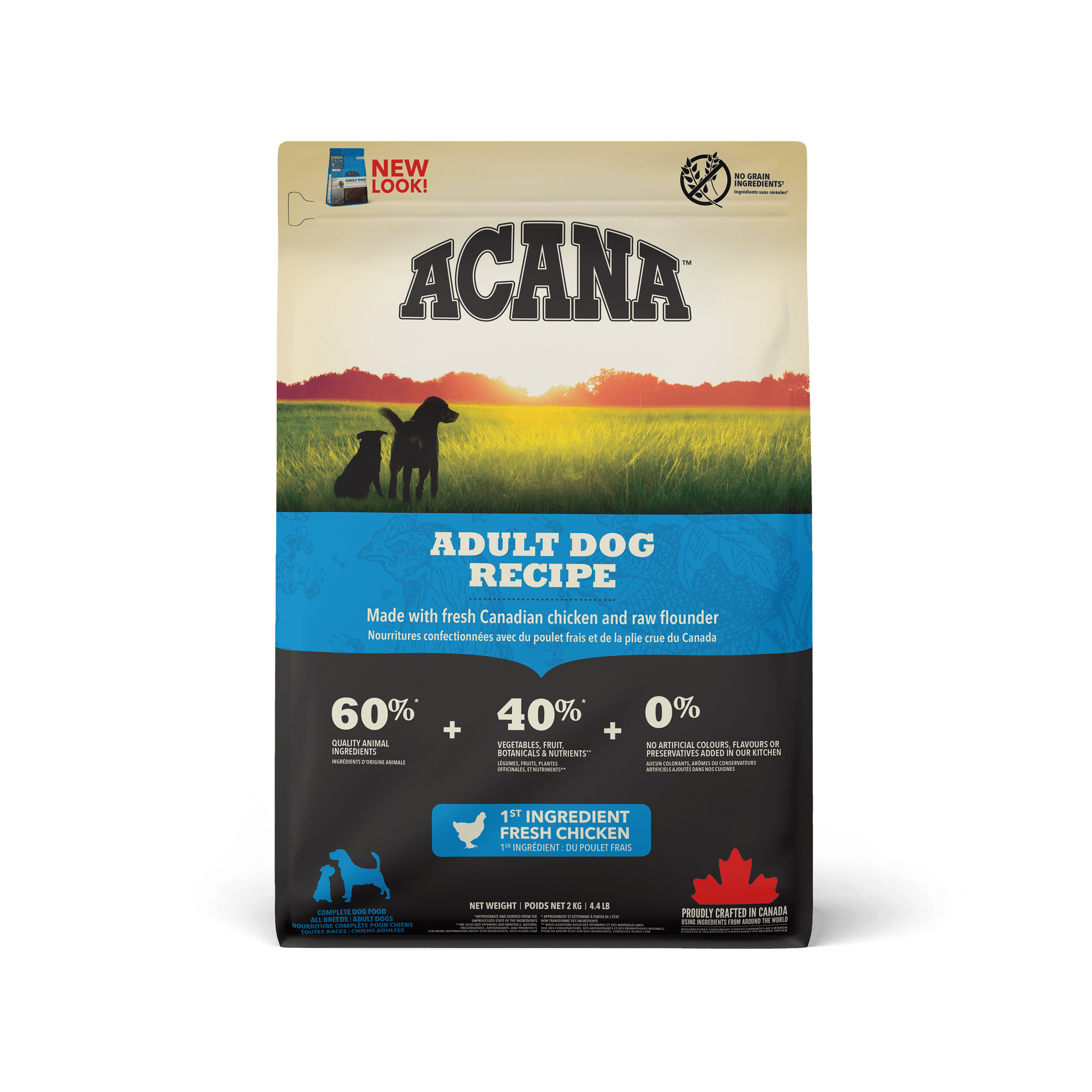 Acana Adult Dry Dog Food Recipe - 2 Kg - Dog Food - Acana - PetMax Canada
