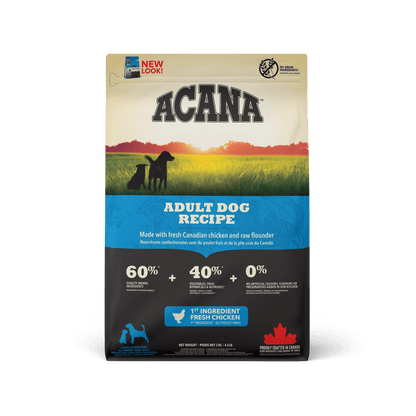 Acana Adult Dry Dog Food Recipe - 2 Kg - Dog Food - Acana - PetMax Canada