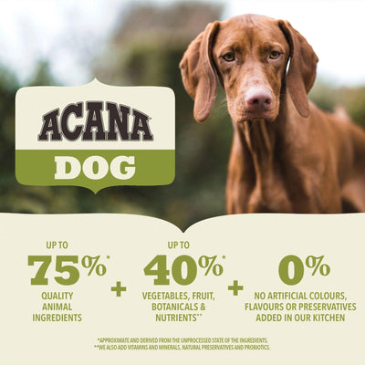 Acana Senior Dry Dog Food Recipe - 2 Kg - Dog Food - Acana - PetMax Canada