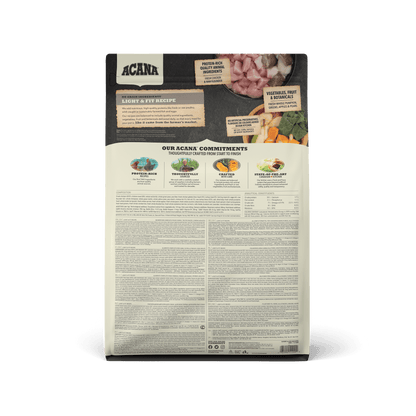 Acana Light & Fit Dry Dog Food Recipe - 2 Kg - Dog Food - Acana - PetMax Canada