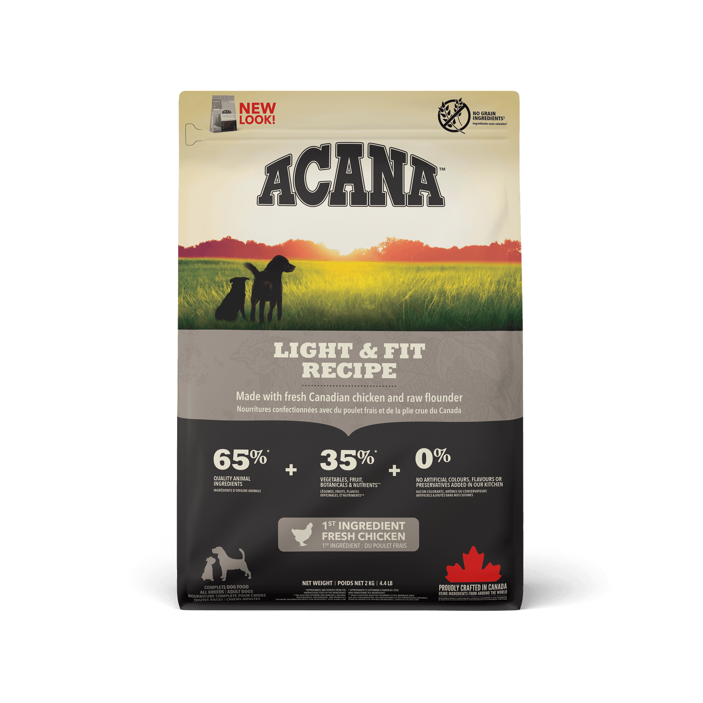 Acana Light & Fit Dry Dog Food Recipe  Dog Food  | PetMax Canada