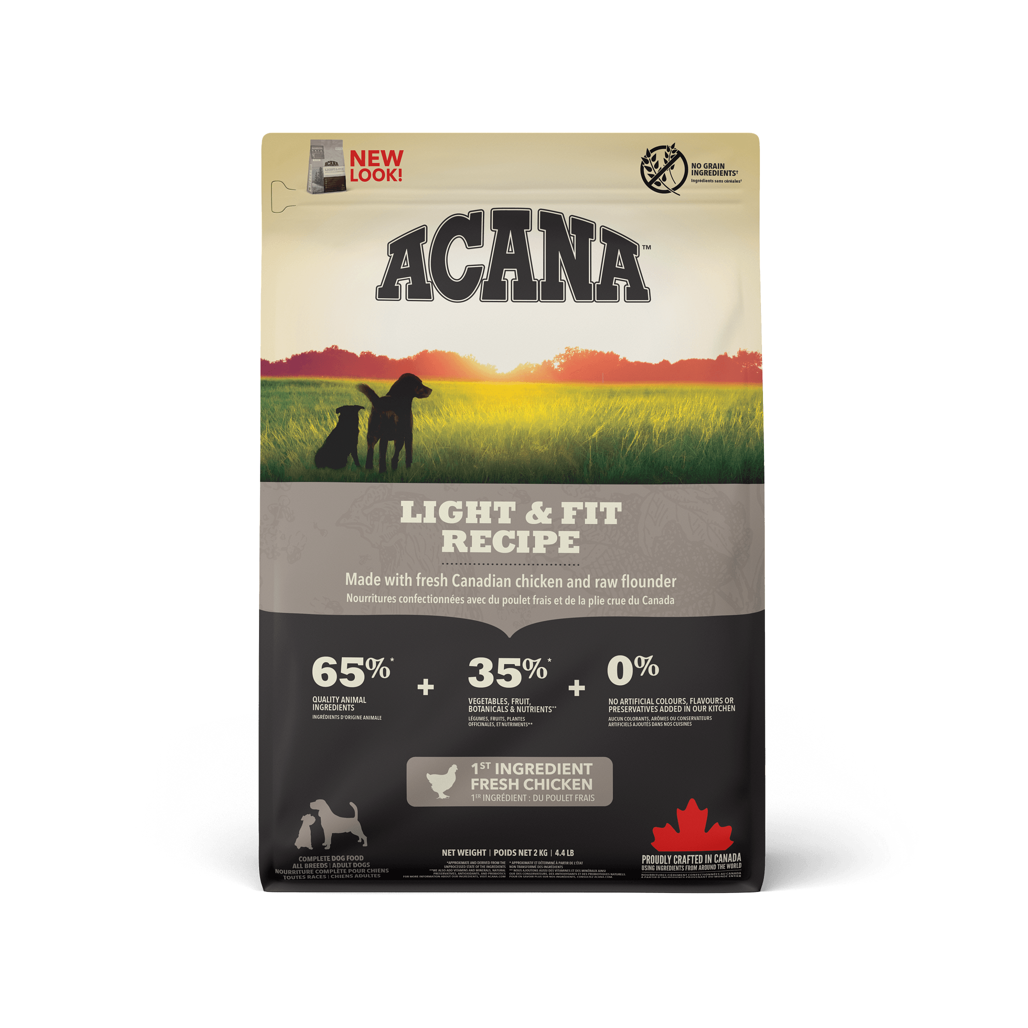 Acana Light & Fit Dry Dog Food Recipe - 2 Kg - Dog Food - Acana - PetMax Canada