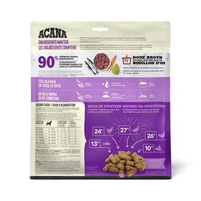 Acana Freeze-Dried Food Morsels Duck Recipe - 227g / Morsels - Dog Food - Acana - PetMax Canada