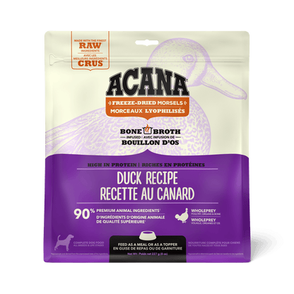 Acana Freeze-Dried Food Morsels Duck Recipe - 227g / Morsels - Dog Food - Acana - PetMax Canada