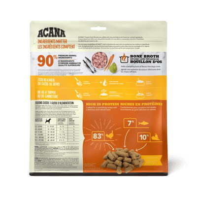 Acana Freeze-Dried Food Morsels Free-Run Turkey Recipe - 227g / Morsels - Dog Food - Acana - PetMax Canada