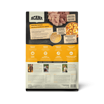 Acana Healthy Grains Free-Run Poultry Dry Dog Food Recipe - 1.8 Kg - Dog Food - Acana - PetMax Canada