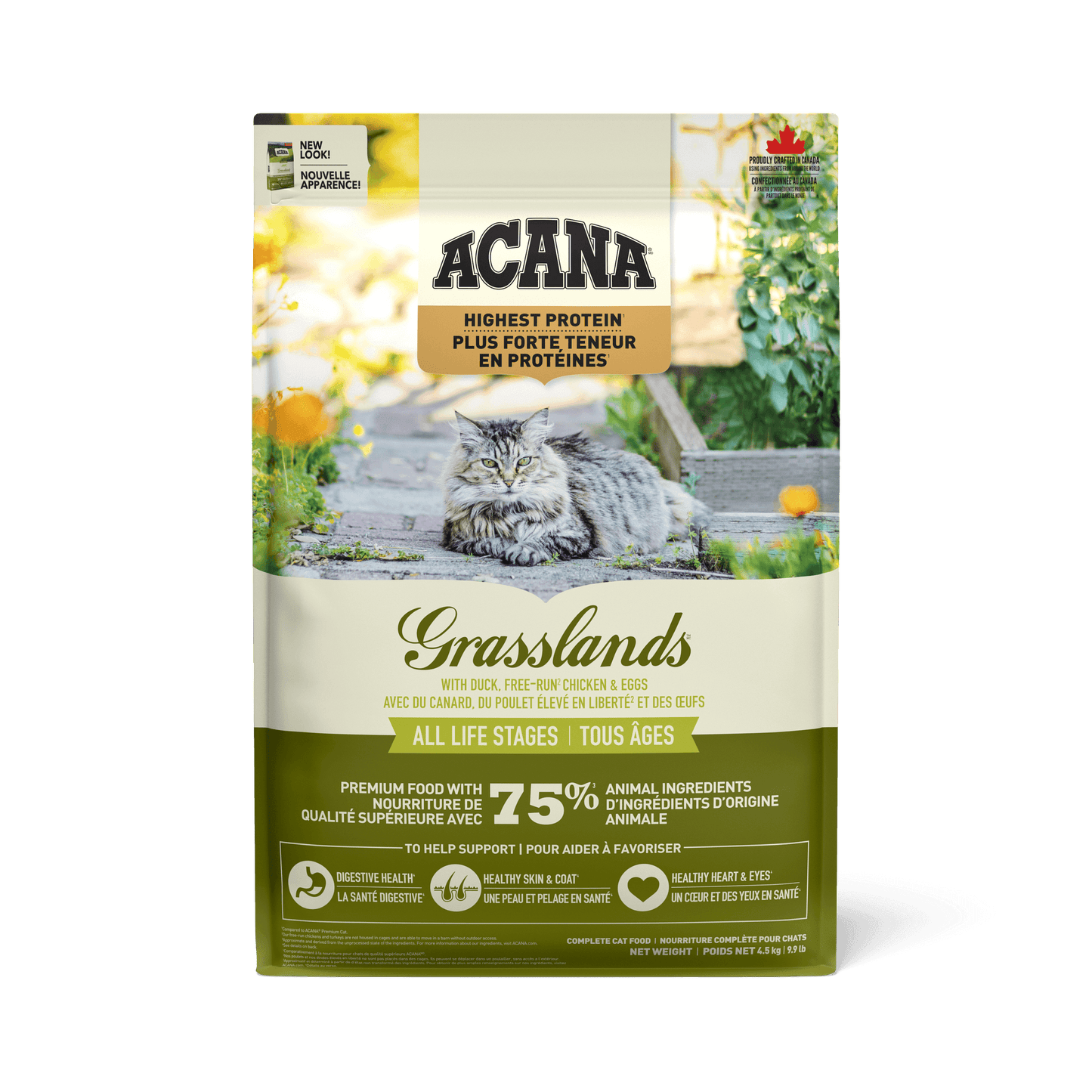 Acana Super Premium Cat Food Grasslands Recipe  Cat Food  | PetMax Canada