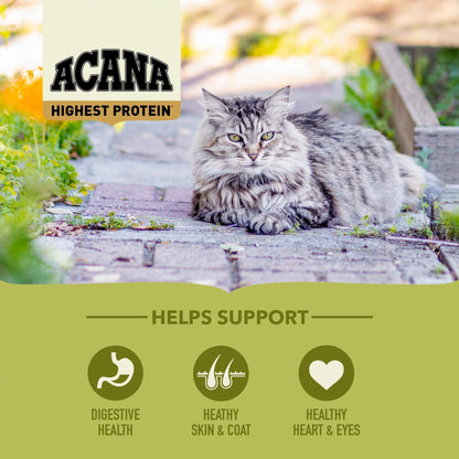 Acana Super Premium Cat Food Grasslands Recipe - 1.8 Kg - Cat Food - Acana - PetMax Canada