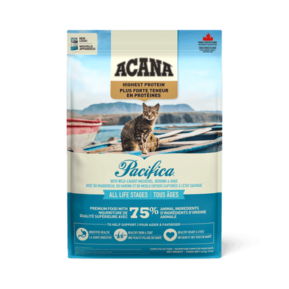 Acana Super Premium Cat Food Pacifica Recipe - 1.8 Kg - Cat Food - Acana - PetMax Canada