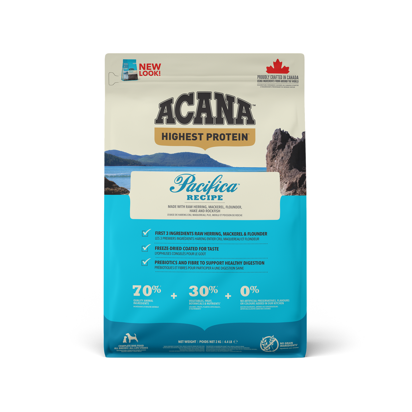Acana Highest Protein Pacifica Dry Dog Food Recipe  Dog Food  | PetMax Canada