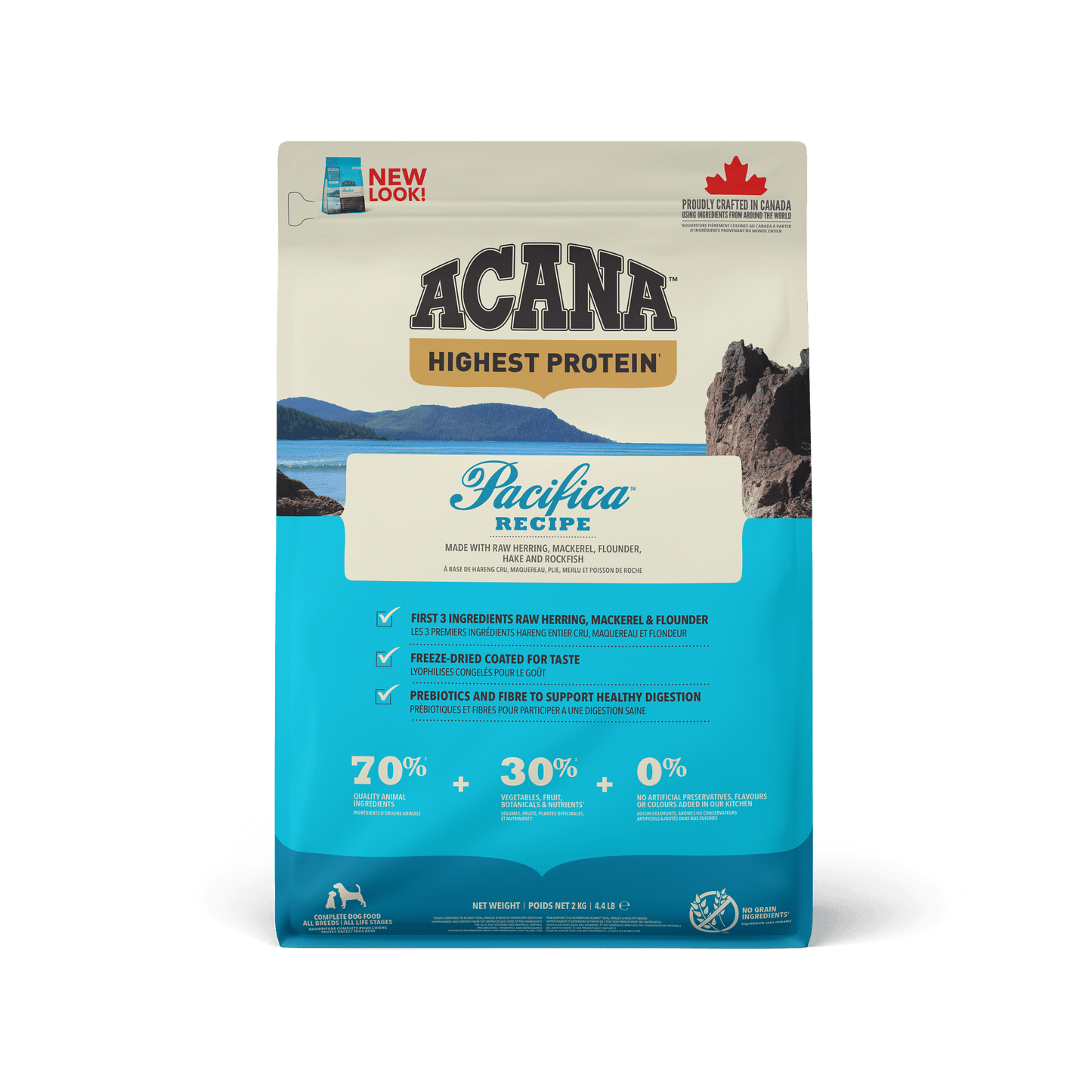 Acana Highest Protein Pacifica Dry Dog Food Recipe  Dog Food  | PetMax Canada