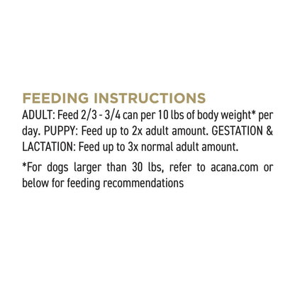 Acana Wet Dog Food Duck Recipe In Bone Broth - 363g - Canned Dog Food - Acana - PetMax Canada
