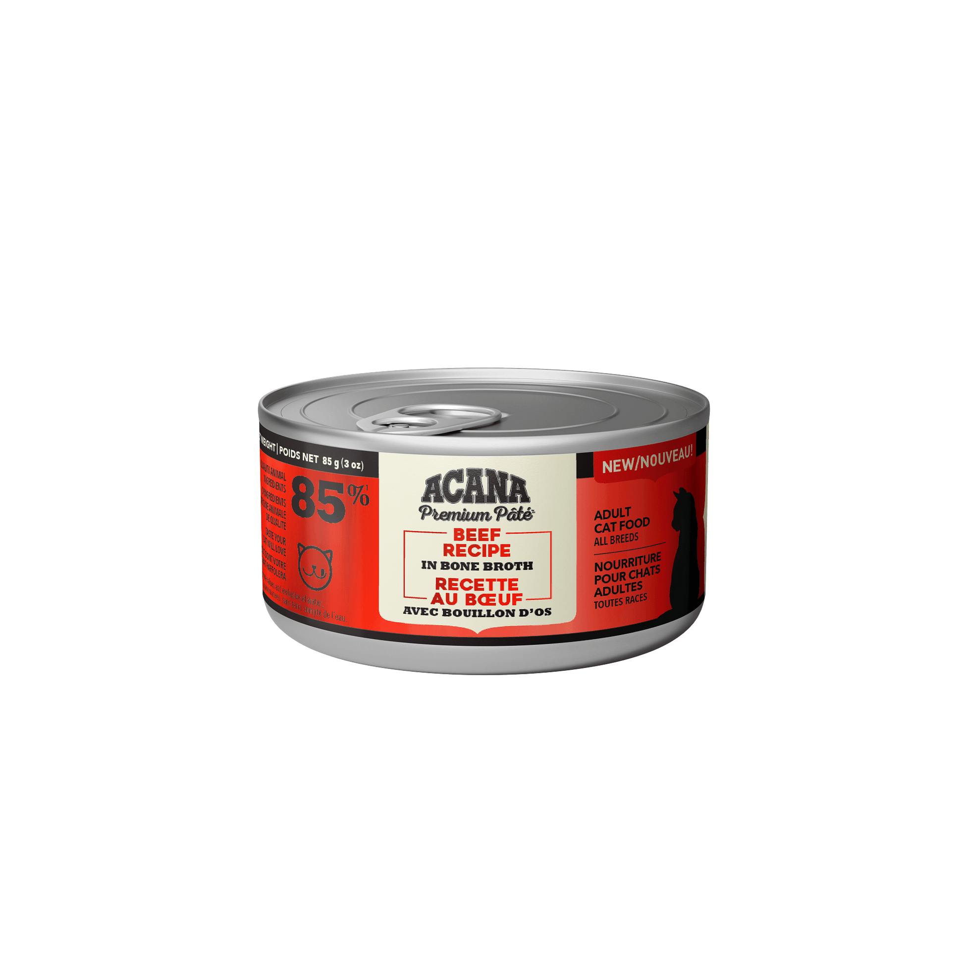 Acana Wet Cat Food Beef Recipe In Bone Broth