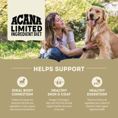 Acana Singles Limited Ingredient Diet Duck & Pear Dog Food Recipe - 1.8 Kg - Dog Food - Acana - PetMax Canada