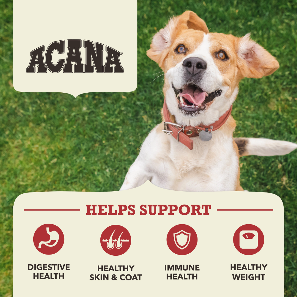 Acana Red Meat Recipe Dry Dog Food - Key Features - Acana - PetMax Canada