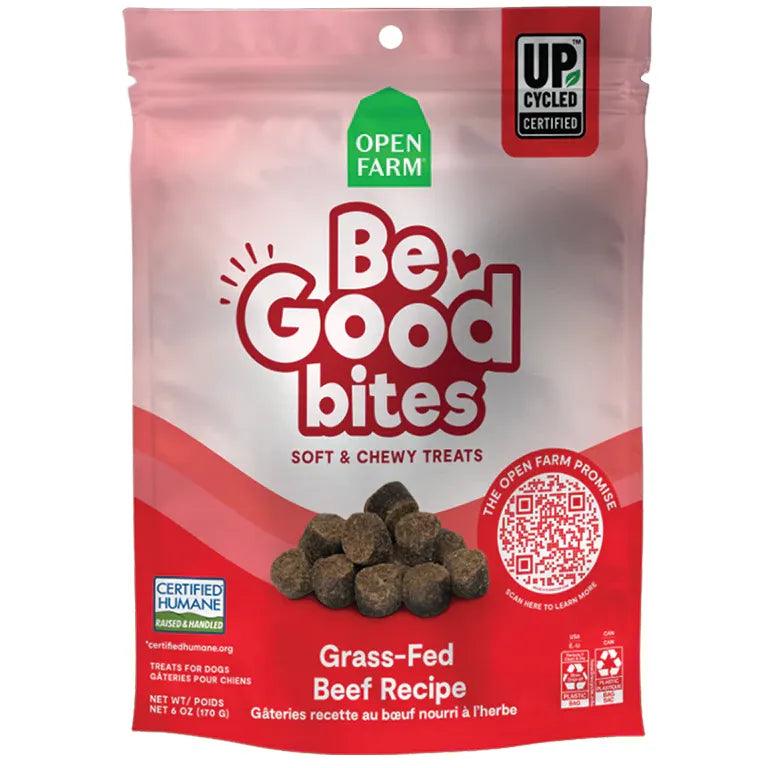 Open Farm Be Good Bites Grass-Fed Beef Dog Treats  Dog Treats  | PetMax Canada