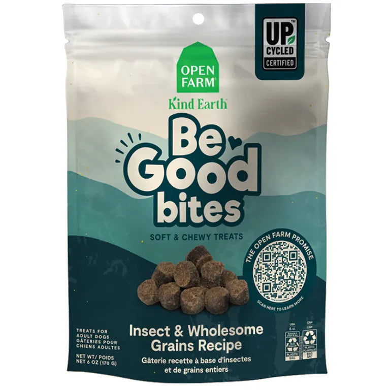 Open Farm Be Good Bites Insect & Wholesome Grains Dog Treats  Dog Treats  | PetMax Canada