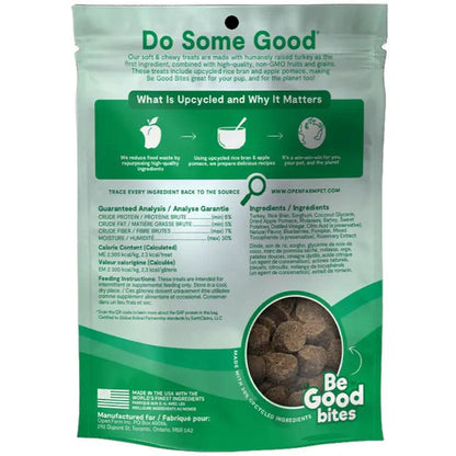Open Farm Be Good Bites Turkey Dog Treats - 170g - Dog Treats - Open Farm - PetMax Canada