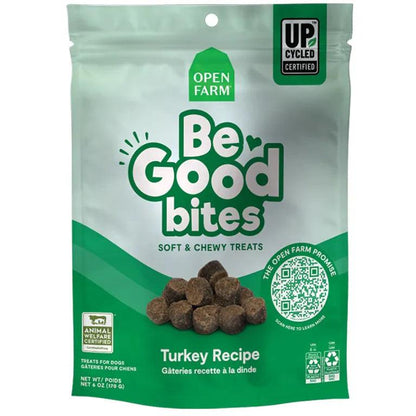 Open Farm Be Good Bites Turkey Dog Treats - 170g - Dog Treats - Open Farm - PetMax Canada