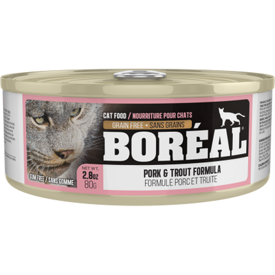 C0220 Boréal Pork And Trout  Cat 80g