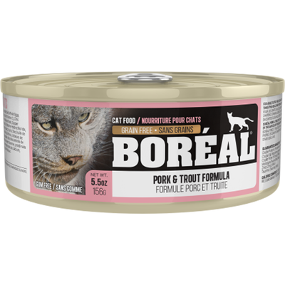 C0221 Boréal Pork And Trout  Cat 156g