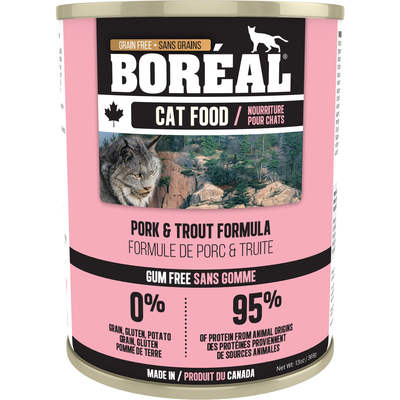C0222 Boréal Pork And Trout  Cat 369g