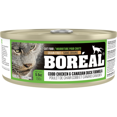 C0368 Boréal Cobb Chicken, Canadian Duck Cat 156g