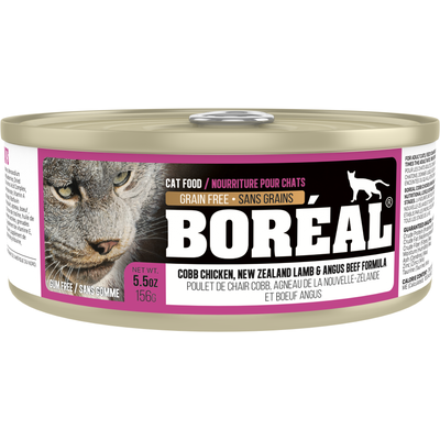 C0369 Boréal Cobb Chicken,New Zealand Lamb, Angus Beef Cat156g
