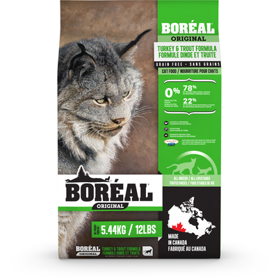 C0422 Boréal Original Cat Turkey and Trout 5.44kg