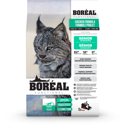 C0423 Boréal Functional Senior and Less Active Cat Chicken 2.26kg