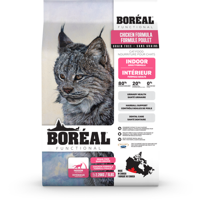 C0425 Boréal Functional indoor Cat Chicken 2.26kg