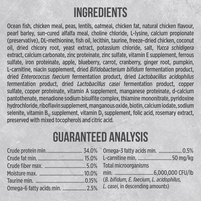 Nutrience Infusion Cat Food Indoor Adult Ocean Fish - 2.27 Kg - Cat Food - Nutrience Pet Food - PetMax Canada