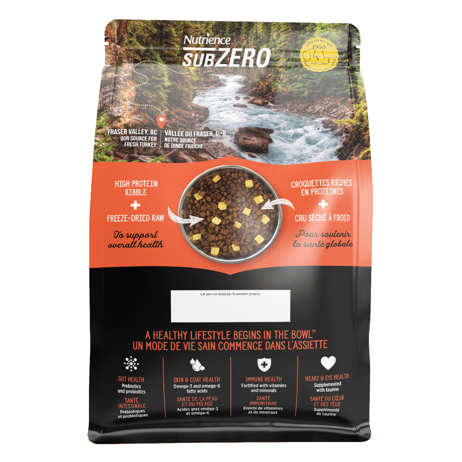 Nutrience Grain Free SubZero Turkey & Pumpkin Limited Ingredient Cat Food - 1.8 Kg - Cat Food - Nutrience Pet Food - PetMax Canada