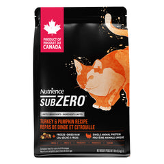 Nutrience Grain Free SubZero Turkey & Pumpkin Limited Ingredient Cat Food