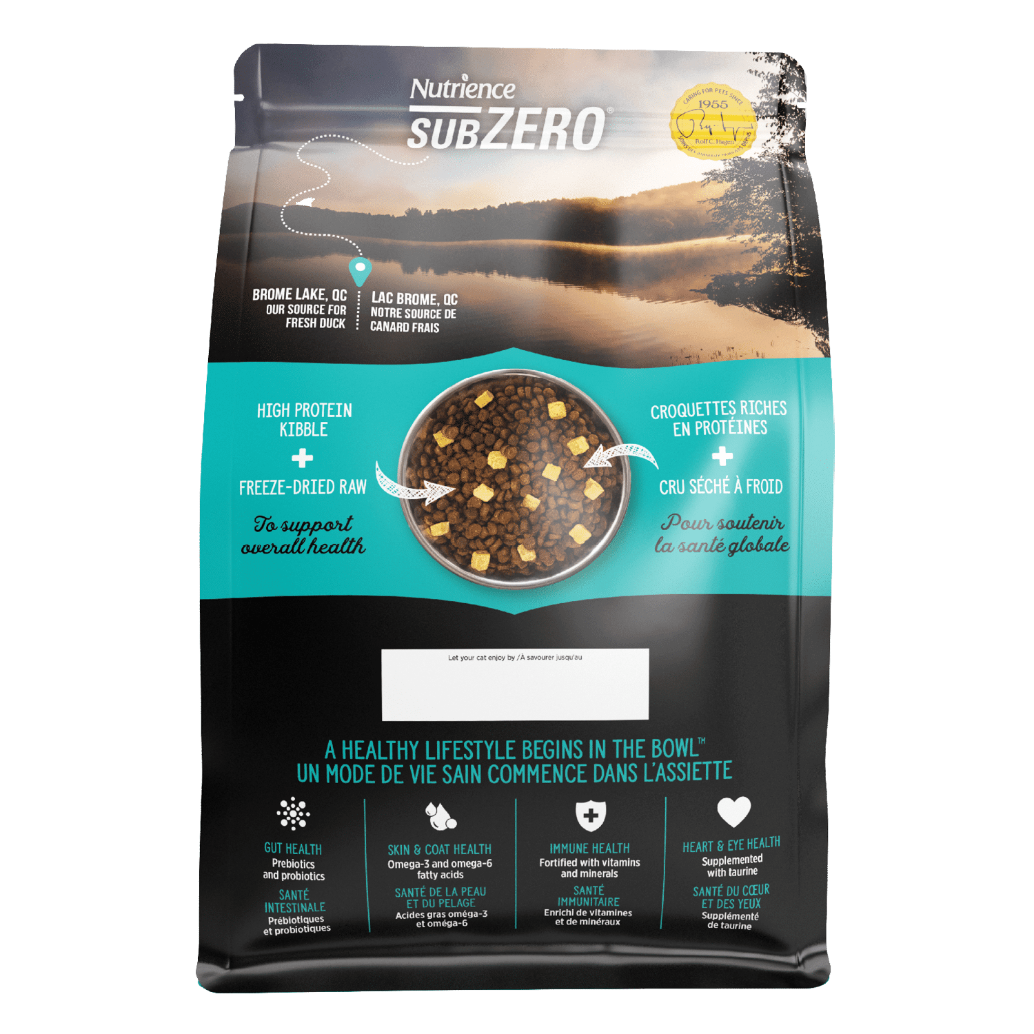 Nutrience Grain Free SubZero Duck & Pear Limited Ingredient Cat Food - 1.8 Kg - Cat Food - Nutrience Pet Food - PetMax Canada