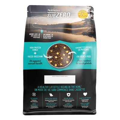 Nutrience Grain Free SubZero Duck & Pear Limited Ingredient Cat Food - 1.8 Kg - Cat Food - Nutrience Pet Food - PetMax Canada