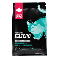 Nutrience Grain Free SubZero Duck & Pear Limited Ingredient Cat Food