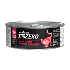 Nutrience Canned Cat Food Grain Free SubZero Pâté Prairie Red