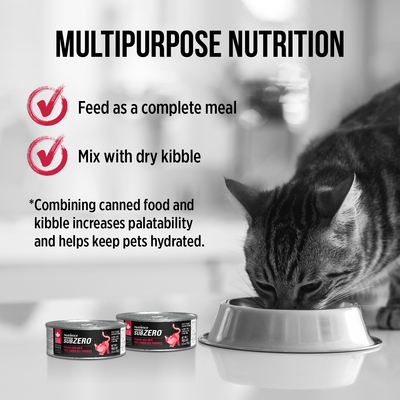 Nutrience Nourriture en conserve pour chats sans céréales SubZero Pâté Prairie Red
