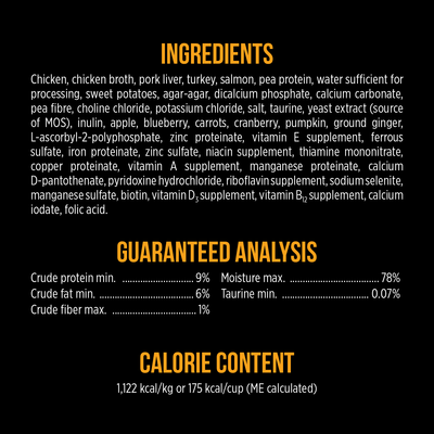 Nutrience Canned Cat Food Grain Free SubZero Pâté Fraser Valley