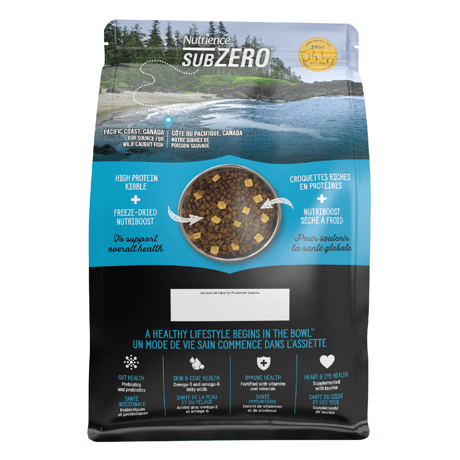 Nutrience Grain Free Cat Food SubZero Canadian Pacific - 2.27 Kg - Cat Food - Nutrience Pet Food - PetMax Canada