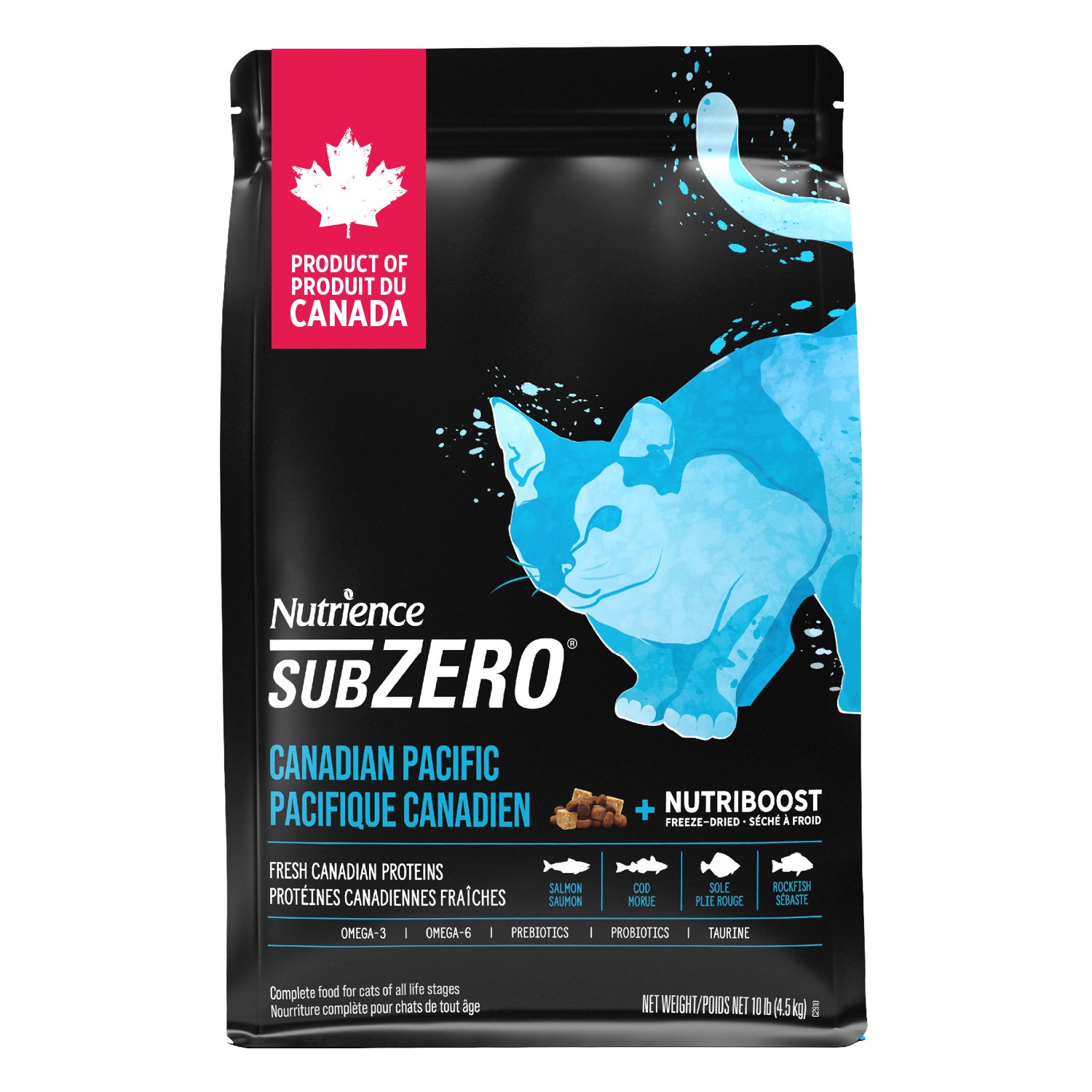 Nutrience Grain Free Cat Food SubZero Canadian Pacific