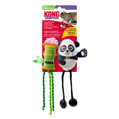 Kong Cats Scrattles Panda 2 pack