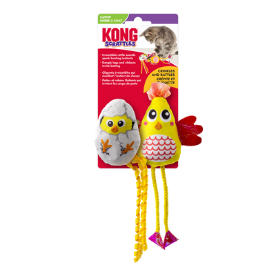 Kong Cats Scrattles Chicken 2 pack